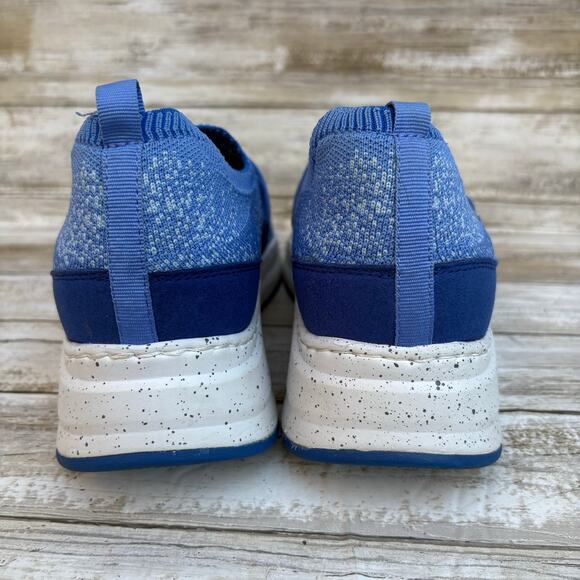 Align Celestia Shoes Sz 9M Marina Blue Fabric Upper Lightweight Nursing Slip On - Picture 2 of 9